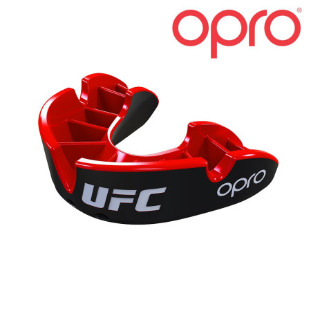 OPRO Silver Black/Red UFC
