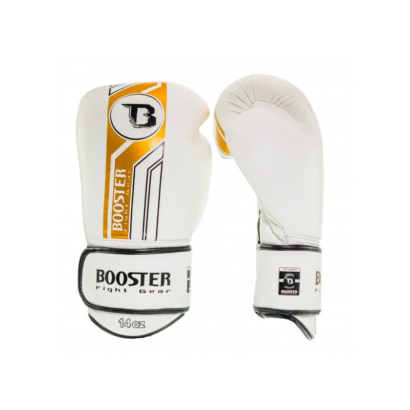 Booster BGL V9 White / Gold Gloves