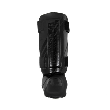 Black Booster Striker V2 Shin Guards