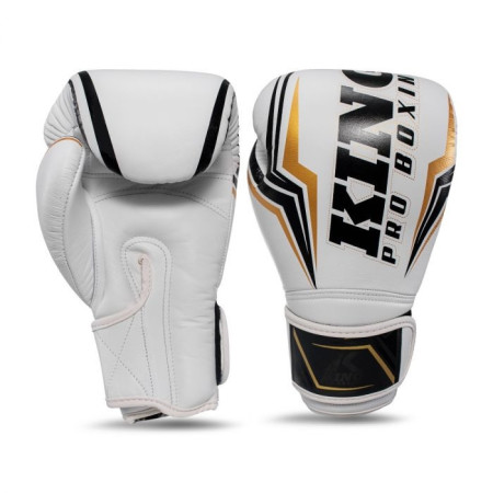 Guantes King Pro Boxing Thor Blanco