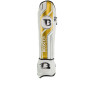 Caneleiras Booster BSG V9 Branco / Dourado