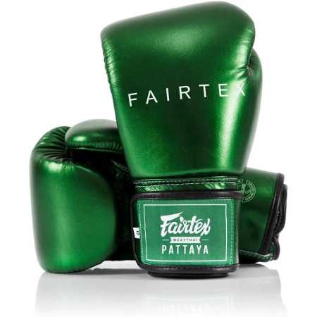 Guantes Fairtex Verde Metalizado