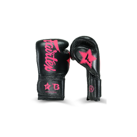 Guantes Fairtex x Booster FXB-BG V2 Negro/Rosa