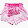 Kick-thai shorts Fairtex BS1914 "Alma" Pink