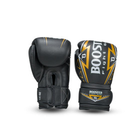 Guantes Booster BG War Negro y Dorado