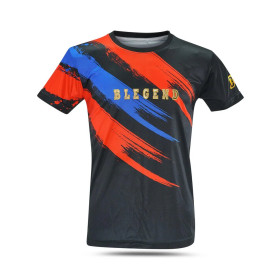 Blegend Muay Thai Boxing T-shirt LND Blue Blegend Muay Thai Boxing T-shirt LND Blue