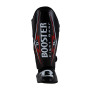 Booster SG WAR Shin Guards Black and Red