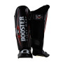 Booster SG WAR Shin Guards Black and Red