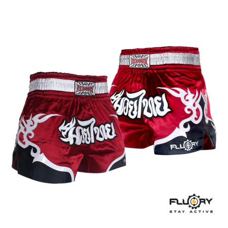 Muay thai Shorts MTSF53 Wine Red