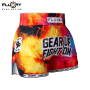 Calções Muay thai Fluory MTSF129 Vermelho