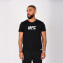 Official UFC Black T-Shirt with White Logo