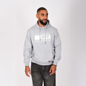 UFC Hoodie Fleece Grey Unisex Sweatshirt