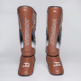 Joyagear Evolution Pro Shinguards Brown/White