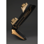Caneleiras Joya Essential Pro Preto/Dourado