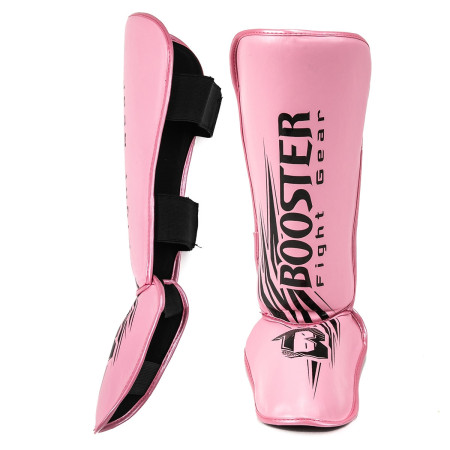 Espinilleras Booster SG Champion Rosa para Niños