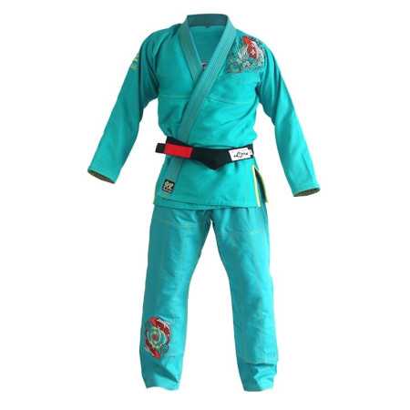 BJJ Fluory F20 Green Kimono