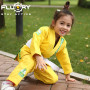 Kimono Fluory BJJF30 Kids Amarelo