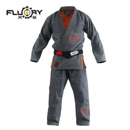 KIMONO BJJ FLUORY F17 GREY%separator%%shop-name%