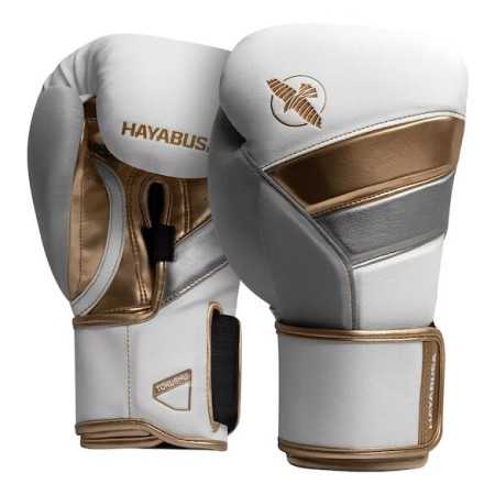 Guantes Hayabusa T3 Blanco / Oro