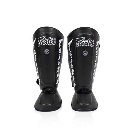 Fairtex SP7 Black Shinguards