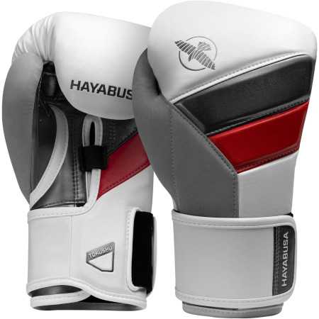 Guantes Hayabusa T3 Blanco/Rojo