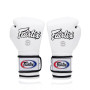 Guantes Fairtex BGV9 Blancos Estilo Mexicano