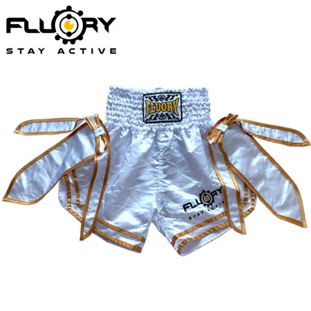 Fluory MTSF72 White Shorts