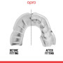 OPRO Bronze / White Mouthguard