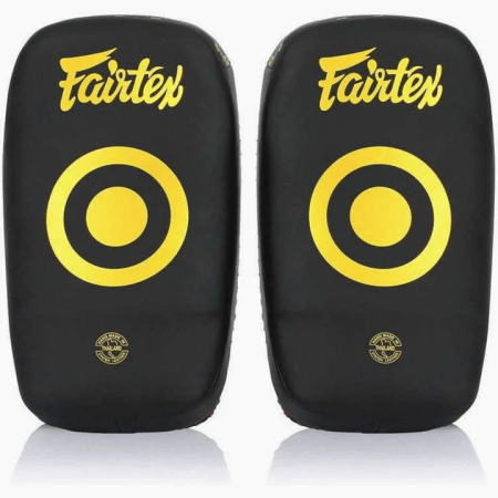 Pao Fairtex Microfiber Curved Small KPLC6 Black-gold