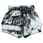 Pantalones cortos Fairtex Muay Thai - BS1948 Grunge White