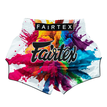 Pantalones Cortos Fairtex BS1939 Blanco Funky Soul