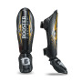 Caneleiras Booster SG WAR Preto e Dourado