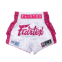 Pantalones cortos Fairtex de Muay Thai – Pink Strike