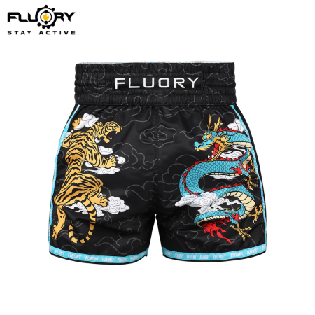 Muay Thai Shorts - MTSF136 Black