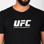 Official UFC Black T-Shirt with White Logo