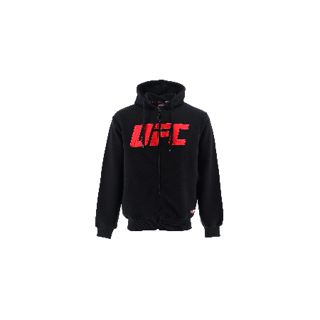 UFC Black Zip-Up Hoodie Sweatshirt – Official Edition