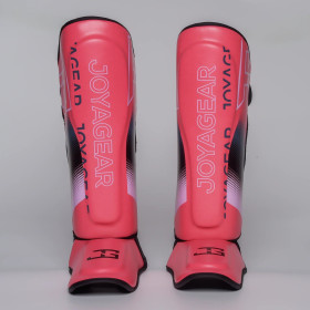 Espinilleras Joyagear Evolution Pro Rosa/Blanco