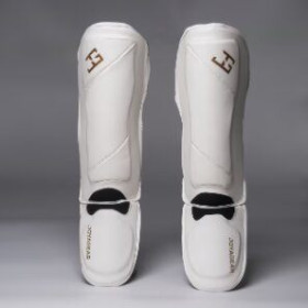 Joyagear Falcon Shinguards  White/Gold