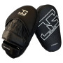 Focus mitt "DE LUXE" Leather (PAIR) Black/extra thin