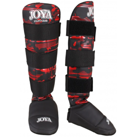 Caneleiras para Criança Joya Camo V2 Vermelhas