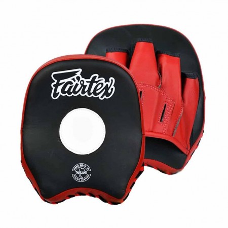 Plastrones Fairtex Corto FMV14 Negro-rojo