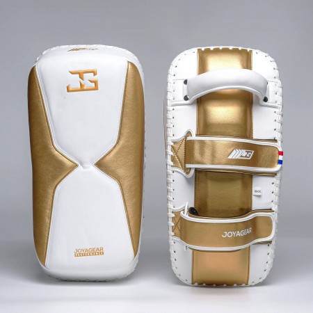 Joyagear Performance Thai Pads  Blanco/Dorado