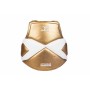 Colete Treinador Joyagear Performance Branco/Dourado